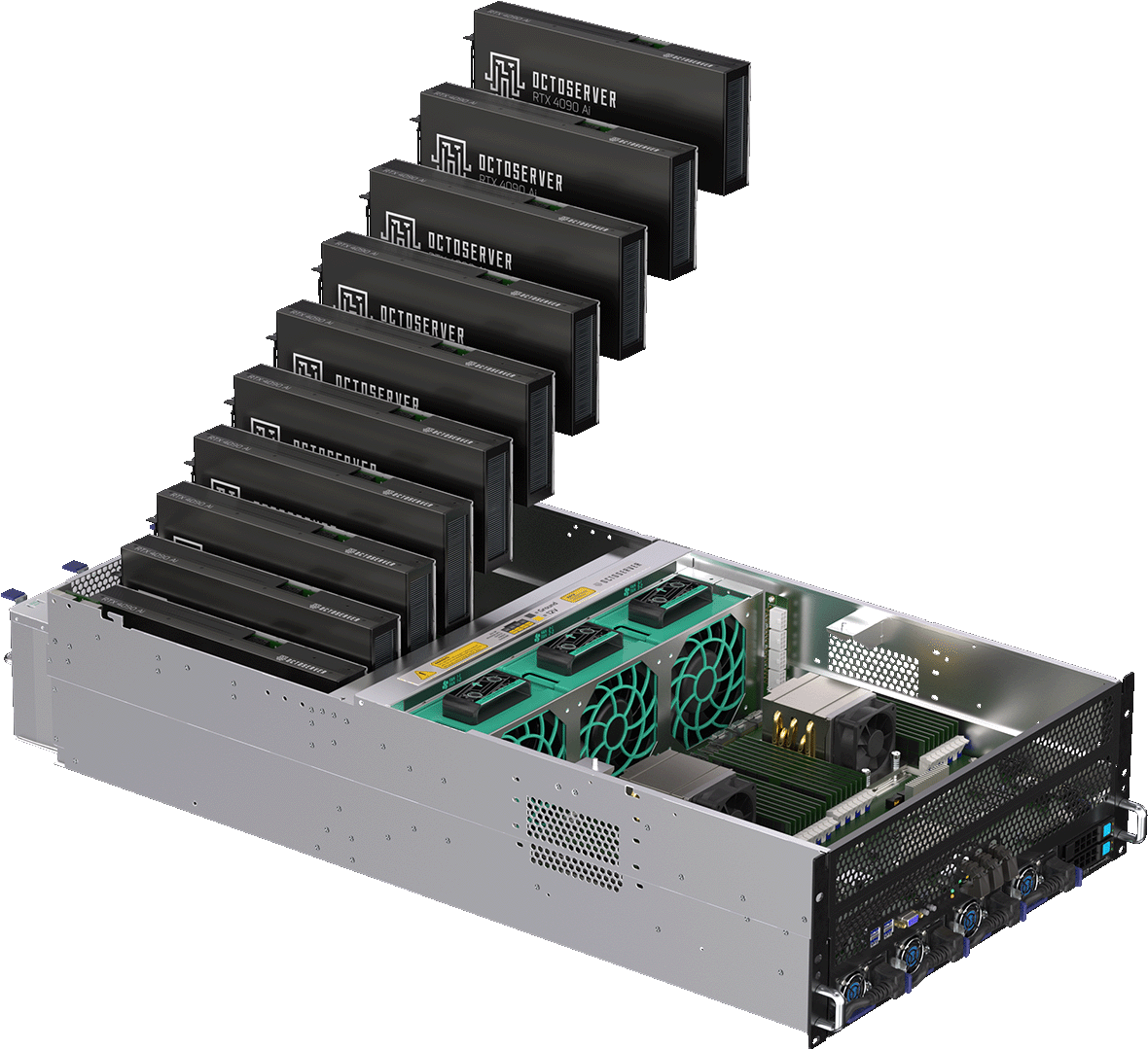 3d-render--4u-e10g-romex2--side-view-top-angle-gpus-exploded-lowres